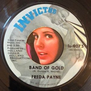Freda Payne Band Of Gold Vinyl 45 Record '70